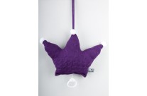 Boite à musique couronne Purple by Baby's Only