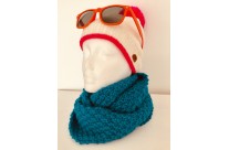 Snood enfant pure laine point de blé by Mc & Ju